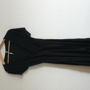 Kimchi Blue Black Wrap Dress Size S